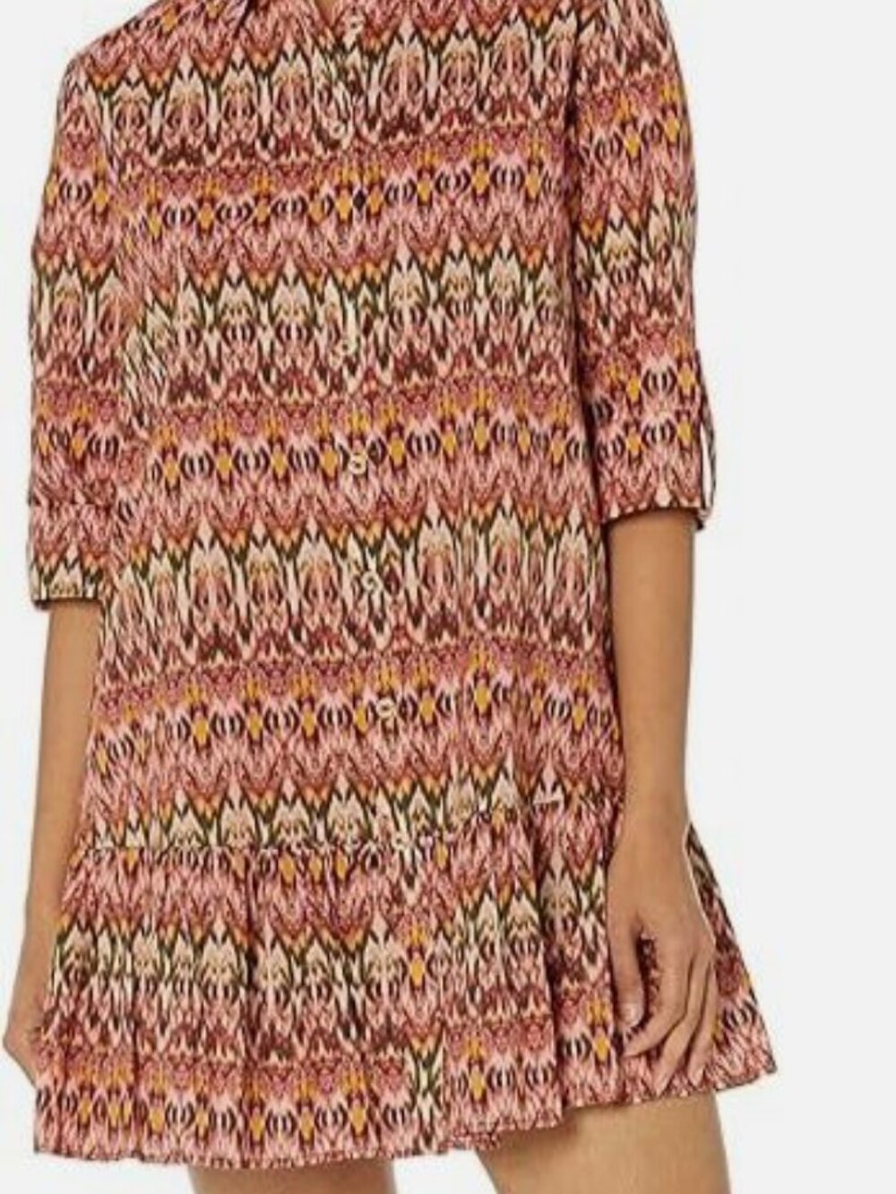Shoshanna Women's Red Coastline Mini Dress Size M